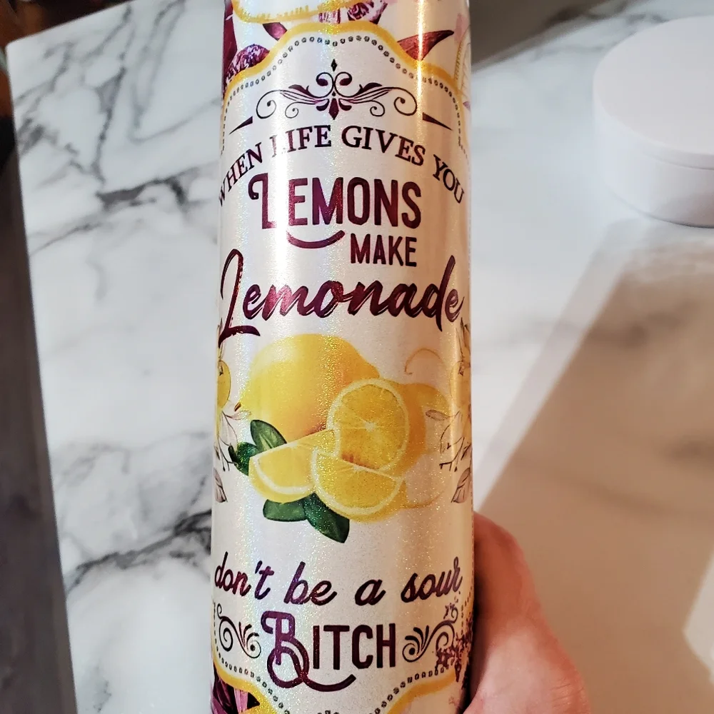When Life Gives You Lemons  20oz Tumbler 🎉sale